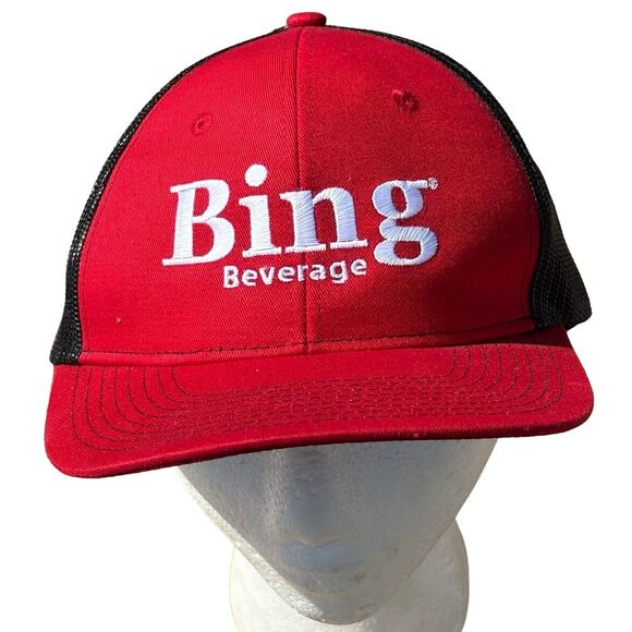 Red Bing Men's Hat - Picture 1 of 5